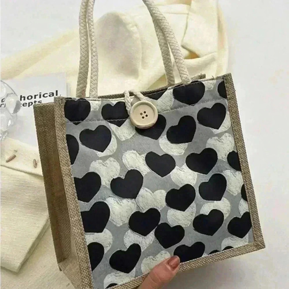 Handbags - ⚠️Clearance Mini Square Hand Bag Pink Or White And Black (one piece)